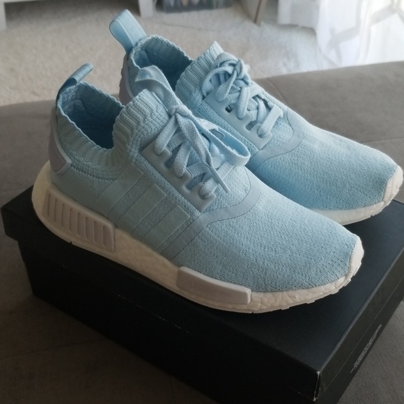 adidas nmd r1 womens light blue
